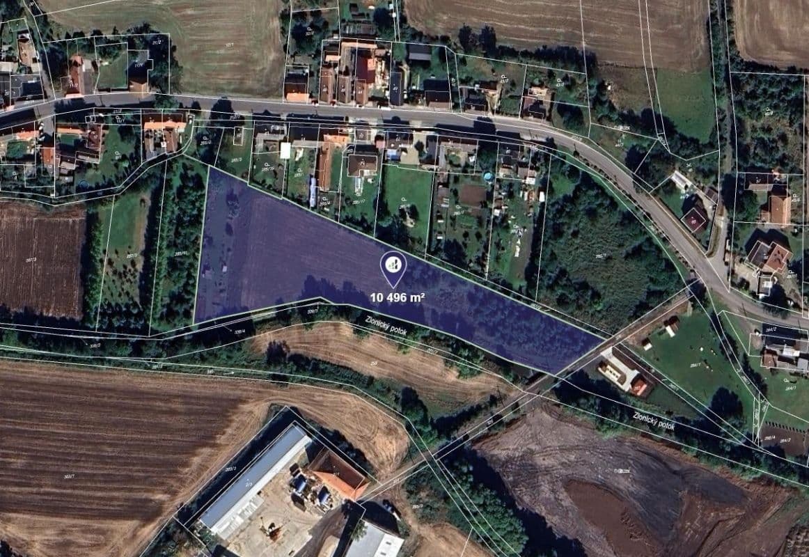 Predaj pozemku 2.296 m², Stradonice, Středočeský kraj Predaj pozemku 2.296 m², Stradonice, Středočeský kraj