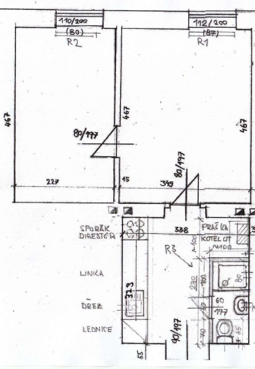 Prenájom bytu 2-izbový 37 m², Cyrilská, Brno, Jihomoravský kraj Prenájom bytu 2-izbový 37 m², Cyrilská, Brno, Jihomoravský kraj
