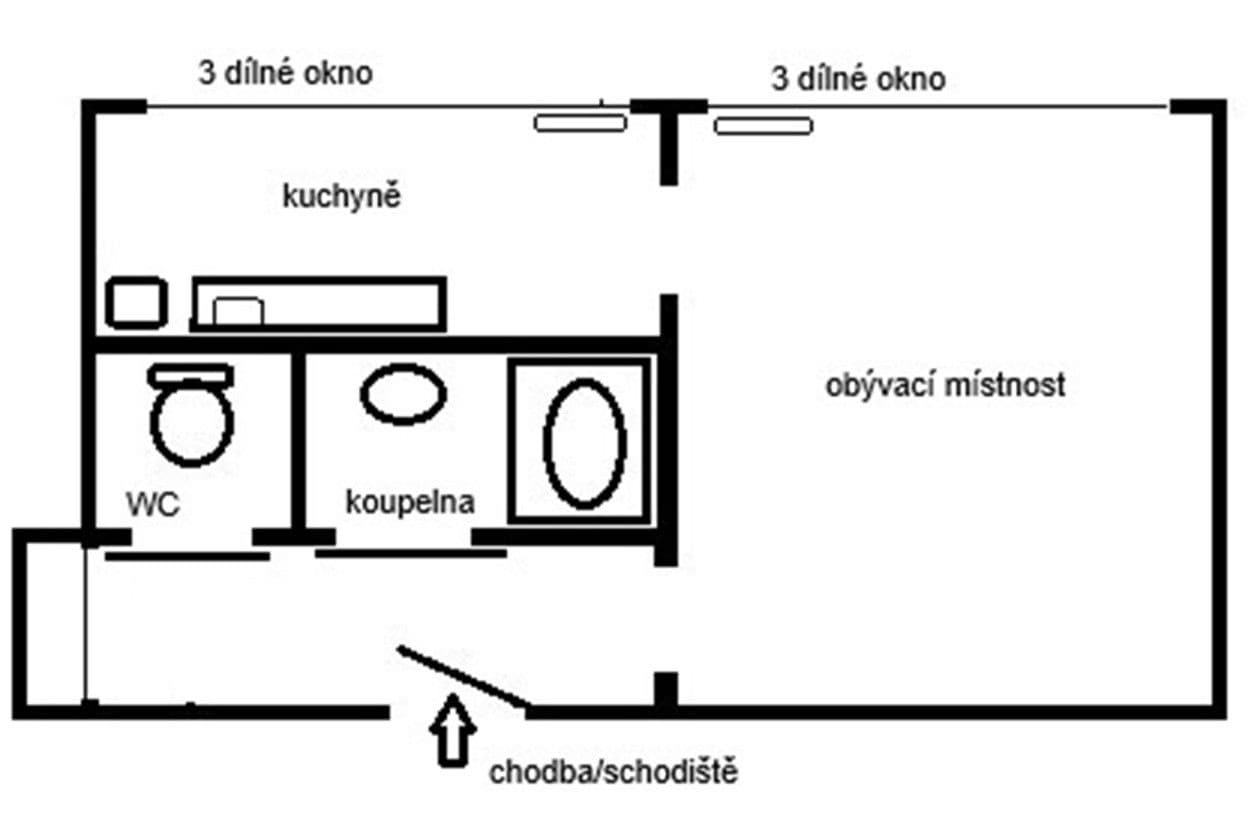 Predaj bytu 1-izbový 37 m², Čihákova, Poděbrady, Středočeský kraj Predaj bytu 1-izbový 37 m², Čihákova, Poděbrady, Středočeský kraj