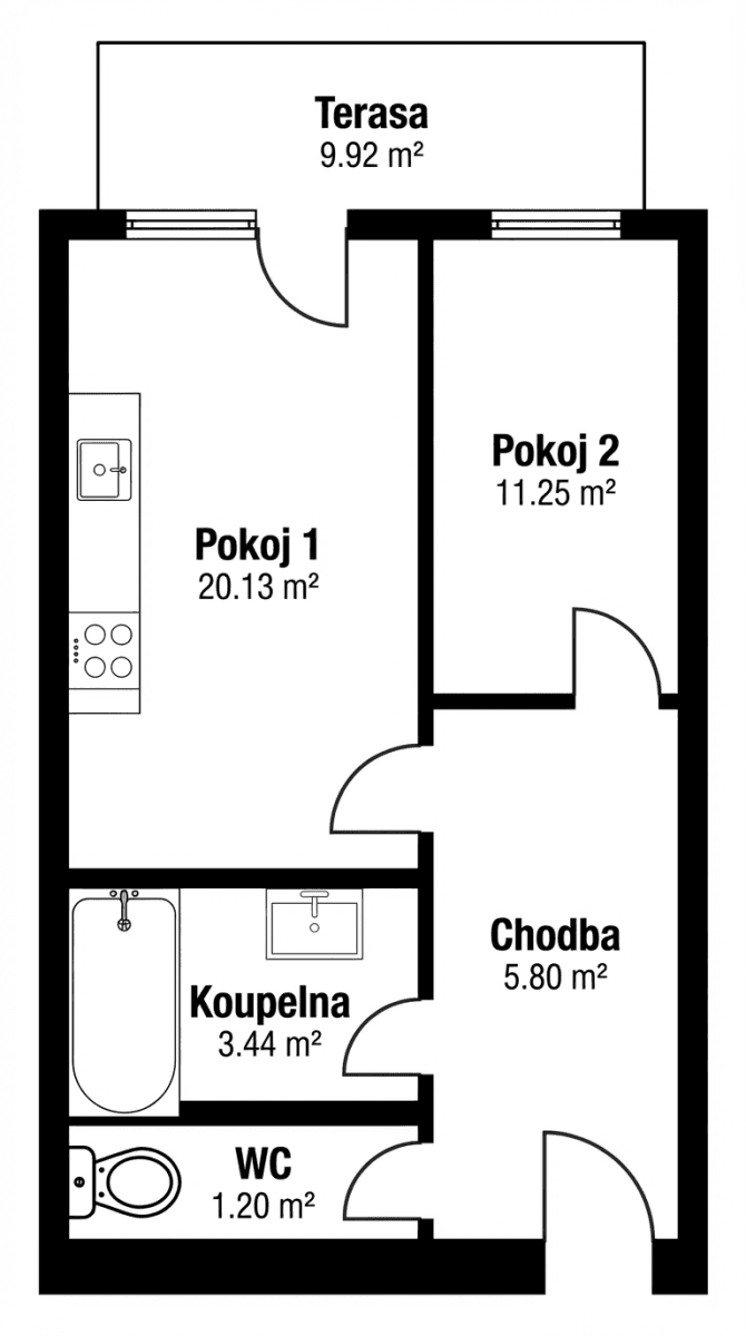 Predaj bytu 2-izbový 48 m², Handkeho, Olomouc, Olomoucký kraj Predaj bytu 2-izbový 48 m², Handkeho, Olomouc, Olomoucký kraj