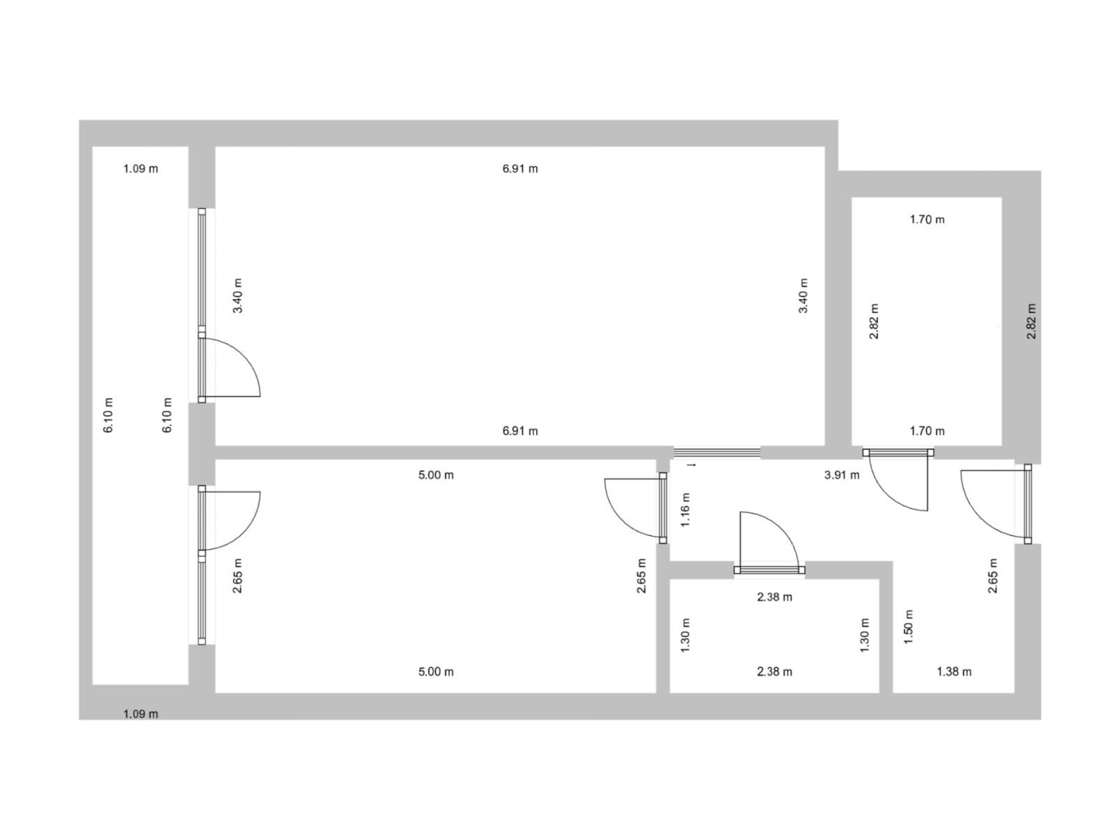 Predaj bytu 2-izbový 53 m², Pavla Beneše, Praha, Praha Predaj bytu 2-izbový 53 m², Pavla Beneše, Praha, Praha