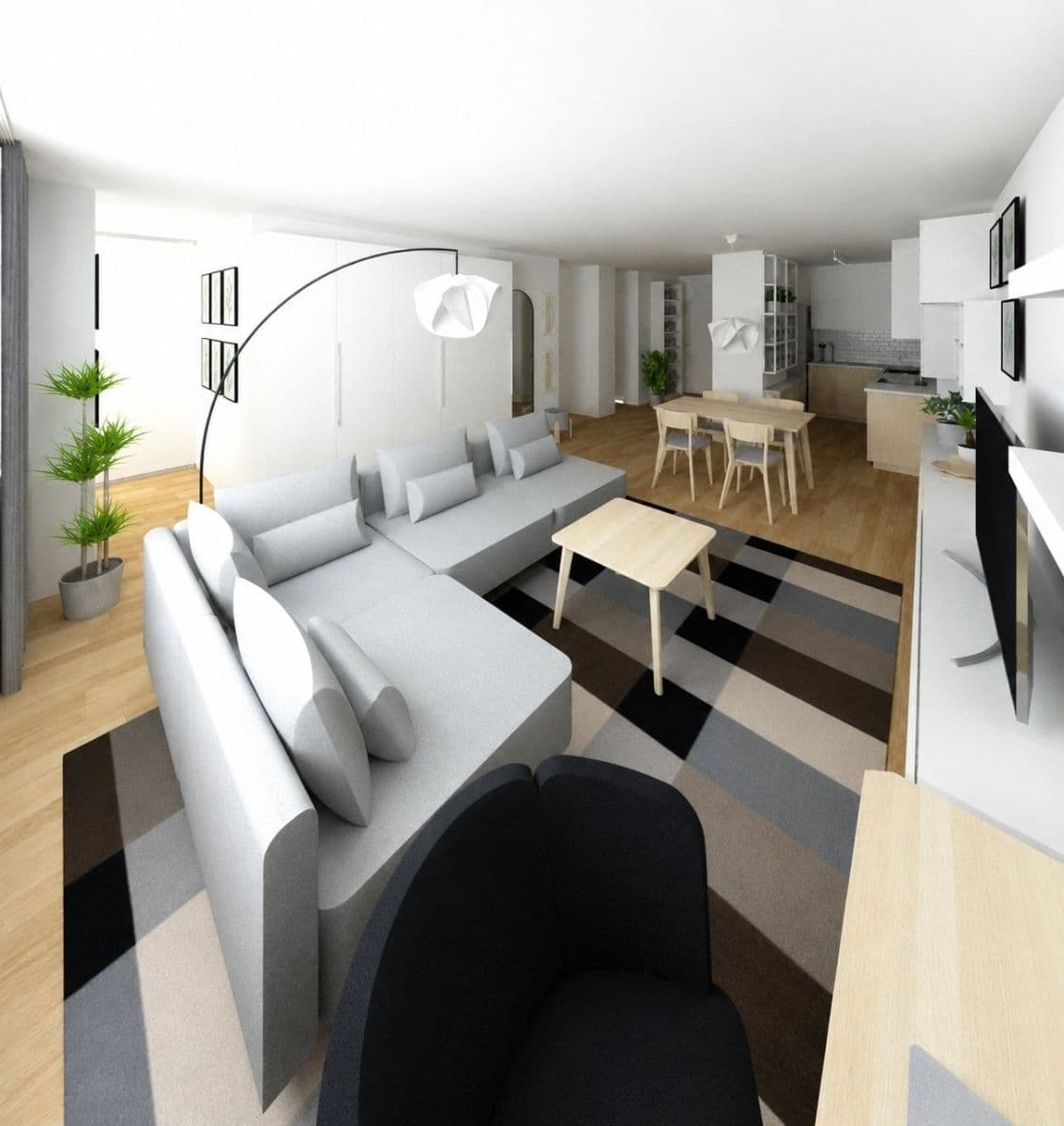 Prenájom bytu 3-izbový 79 m², Drahobejlova, Praha, Praha Prenájom bytu 3-izbový 79 m², Drahobejlova, Praha, Praha