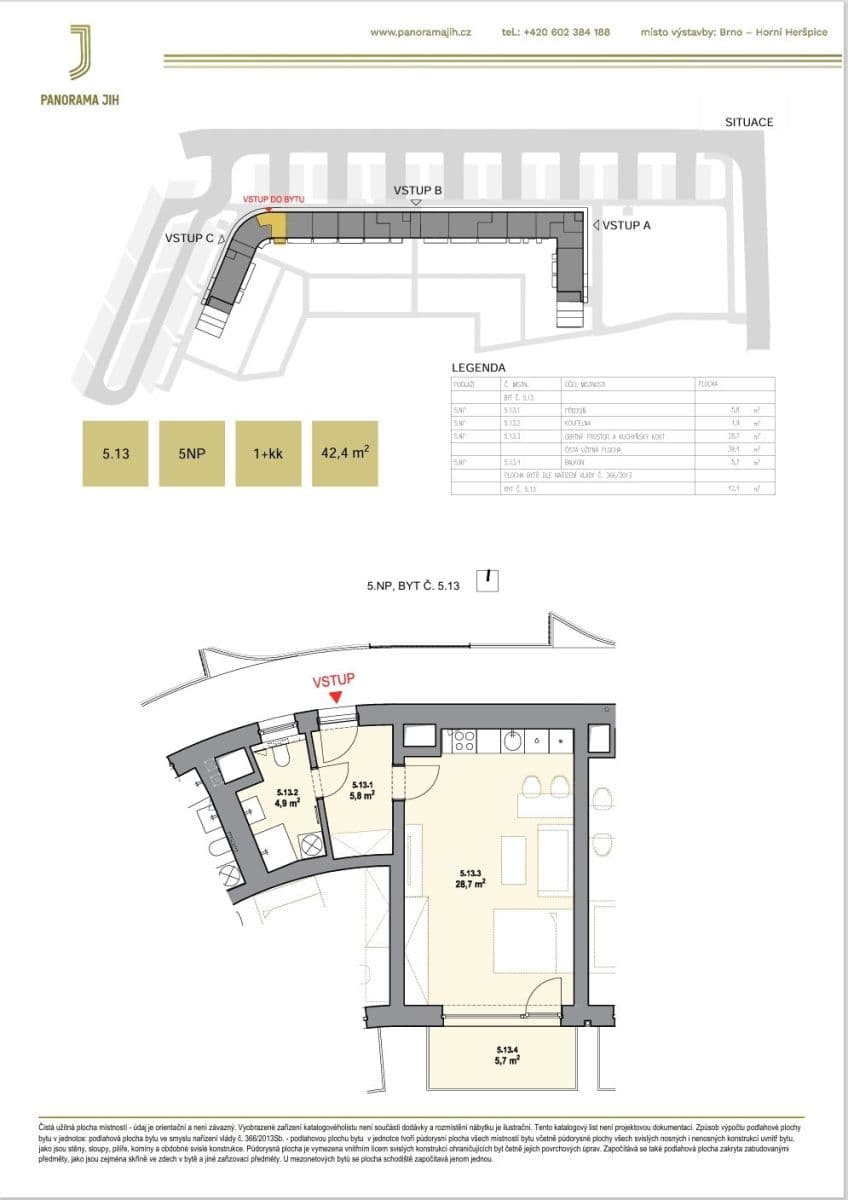 Prenájom bytu 1-izbový 42 m², Řepova, Brno, Jihomoravský kraj Prenájom bytu 1-izbový 42 m², Řepova, Brno, Jihomoravský kraj