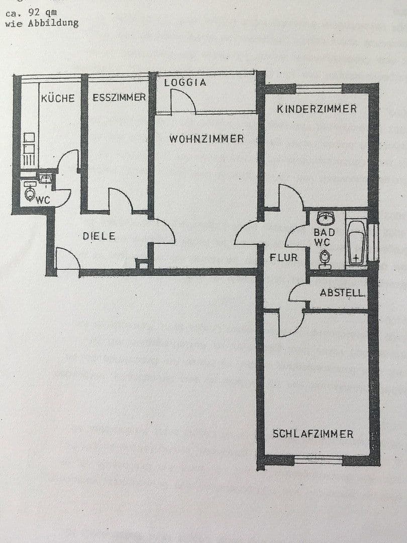 Prenájom bytu 4-izbový 92 m², Am Brachfelde 10, Göttingen, Dolné Sasko Prenájom bytu 4-izbový 92 m², Am Brachfelde 10, Göttingen, Dolné Sasko