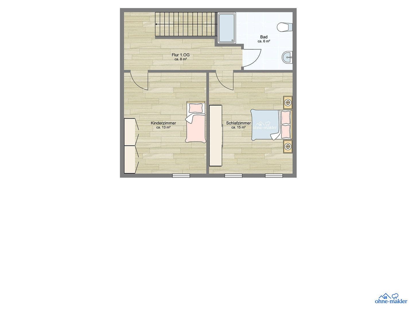 Prenájom bytu 3-izbový 86 m², Tremmener Straße 2, Nauen, Brandenbursko Prenájom bytu 3-izbový 86 m², Tremmener Straße 2, Nauen, Brandenbursko