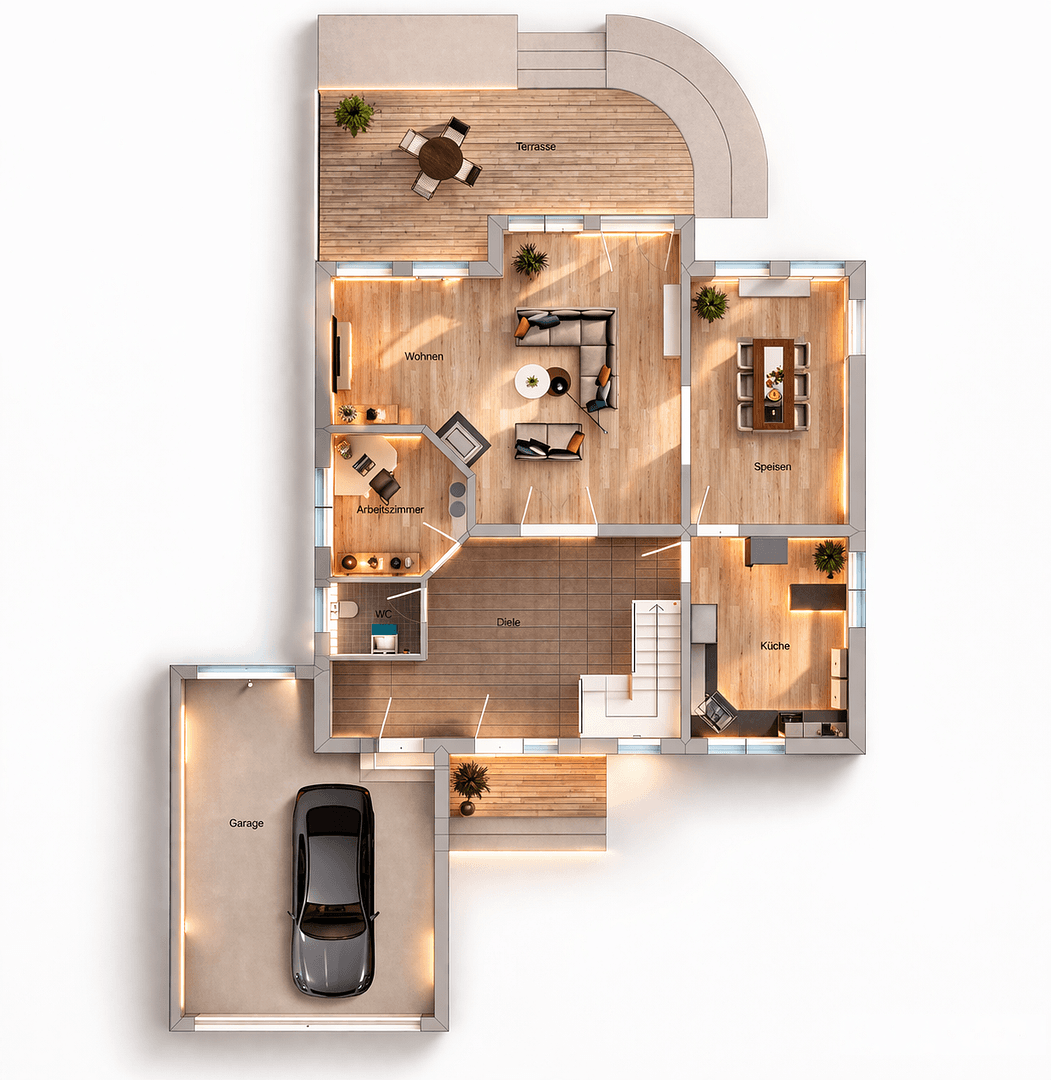 Predaj domu 309 m², pozemek 1.280 m², Markkleeberg, Sasko Predaj domu 309 m², pozemek 1.280 m², Markkleeberg, Sasko