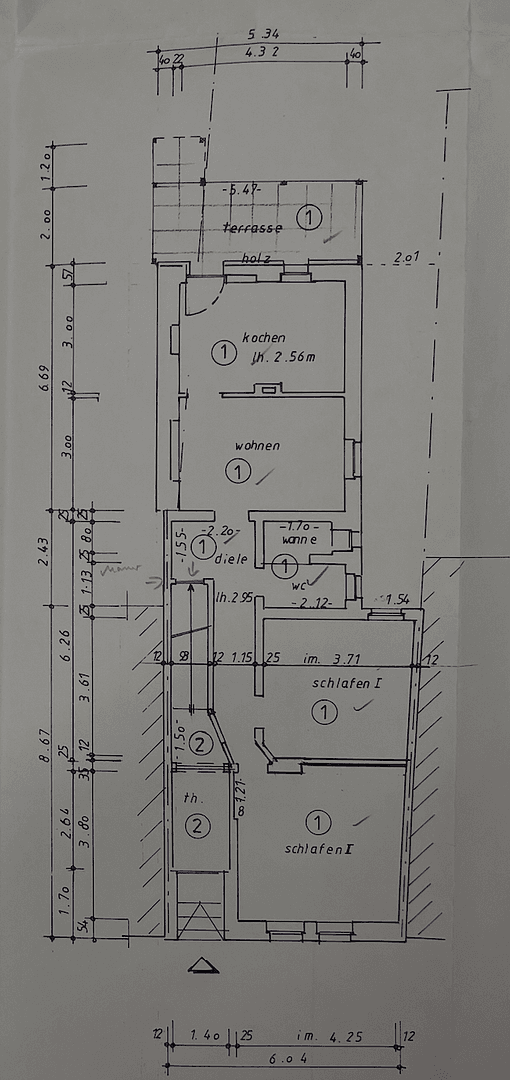 Prenájom bytu 3-izbový 75 m², Hinter der Flora 36, Bocholt, Severné Porýnie - Westfálsko Prenájom bytu 3-izbový 75 m², Hinter der Flora 36, Bocholt, Severné Porýnie - Westfálsko