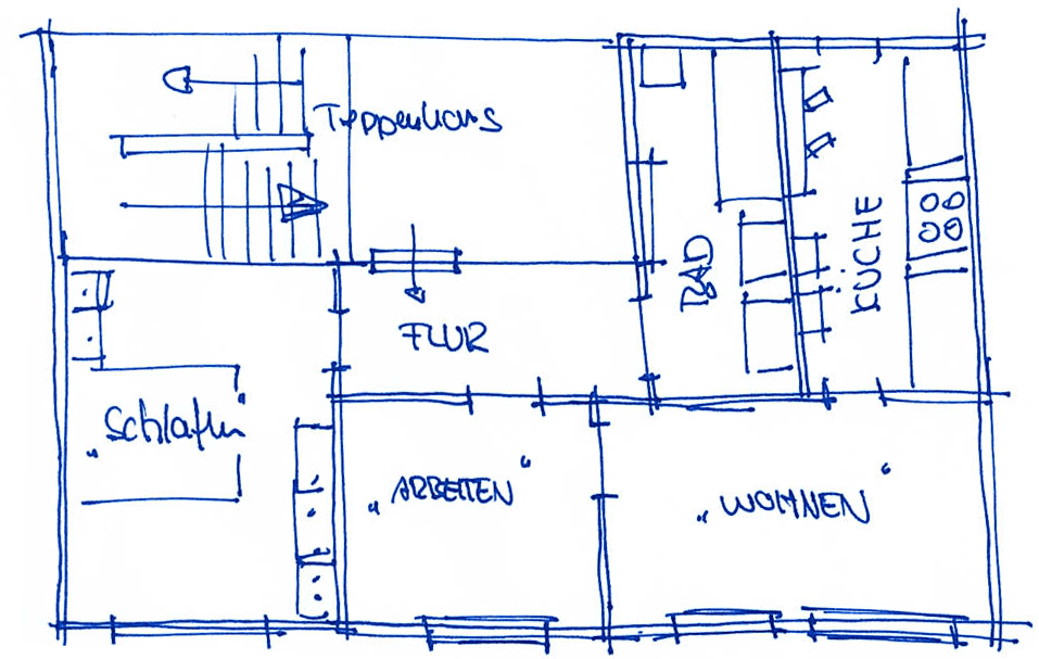 Prenájom bytu 3-izbový 80 m², Klauprechtstraße 28, Karlsruhe, Bádensko-Wurttembersko Prenájom bytu 3-izbový 80 m², Klauprechtstraße 28, Karlsruhe, Bádensko-Wurttembersko