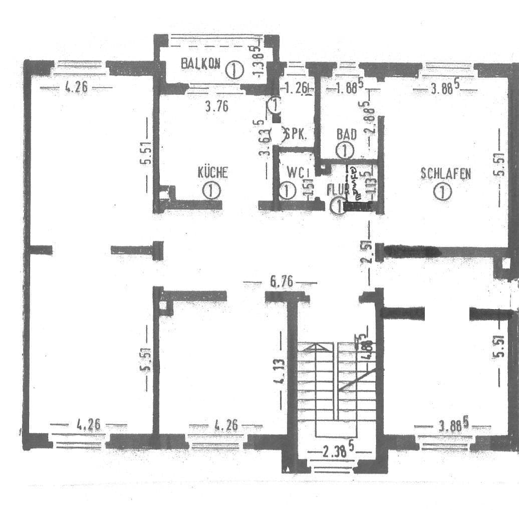 Prenájom bytu 5-izbový 146 m², Wittekindstrasse 29, Gelsenkirchen, Severné Porýnie - Westfálsko Prenájom bytu 5-izbový 146 m², Wittekindstrasse 29, Gelsenkirchen, Severné Porýnie - Westfálsko