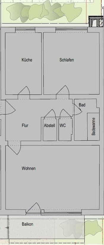 Prenájom bytu 2-izbový 65 m², Alte Nürnberger Straße 57, Regensburg, Bavorsko Prenájom bytu 2-izbový 65 m², Alte Nürnberger Straße 57, Regensburg, Bavorsko