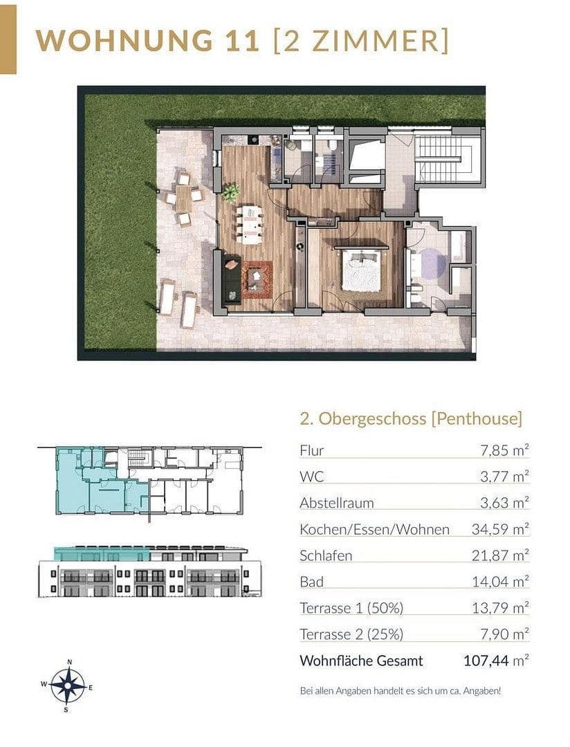 Predaj bytu 2-izbový 108 m², Löwenzahnstraße 5, Julbach, Bavorsko Predaj bytu 2-izbový 108 m², Löwenzahnstraße 5, Julbach, Bavorsko