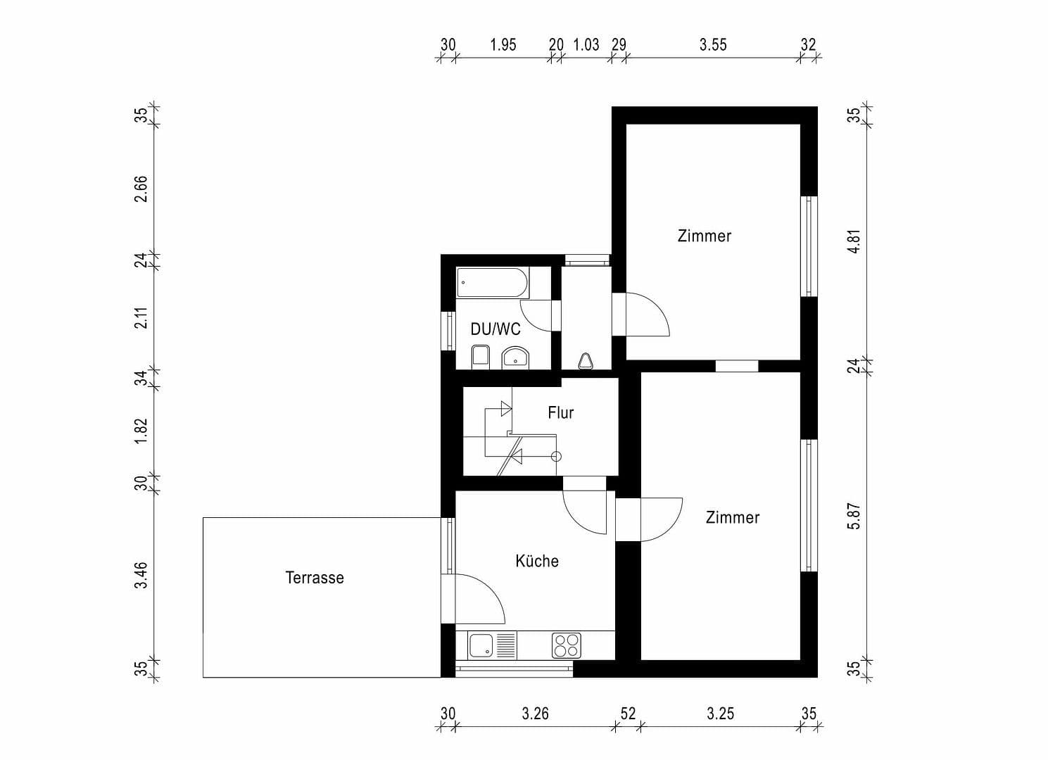 Prenájom bytu 2-izbový 63 m², Josefstr. 7, Siegburg, Severné Porýnie - Westfálsko Prenájom bytu 2-izbový 63 m², Josefstr. 7, Siegburg, Severné Porýnie - Westfálsko