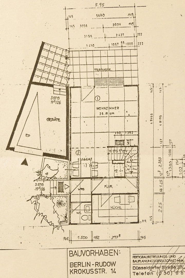 Predaj domu 120 m², pozemek 341 m², Krokusstraße 14, Berlin-Rudow, Berlín Predaj domu 120 m², pozemek 341 m², Krokusstraße 14, Berlin-Rudow, Berlín
