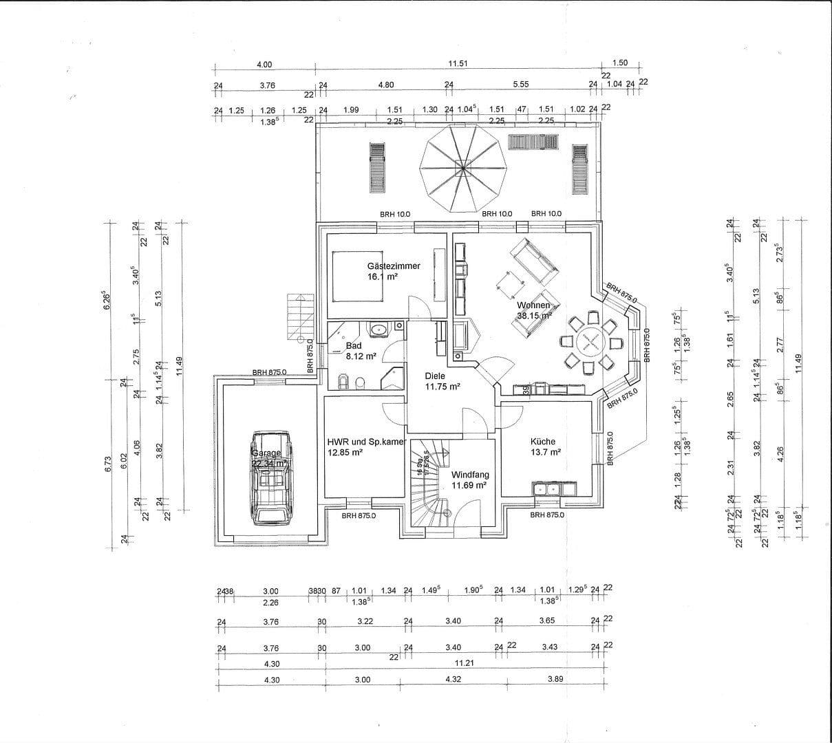 Predaj domu 275 m², pozemek 690 m², Gensingen, Porýnie-Falcko Predaj domu 275 m², pozemek 690 m², Gensingen, Porýnie-Falcko