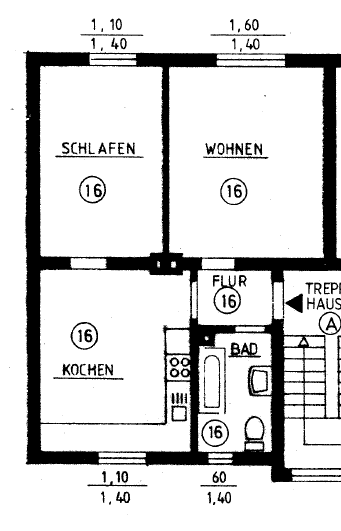 Prenájom bytu 2-izbový 50 m², Münchener Str. 45, Gelsenkirchen, Severné Porýnie - Westfálsko Prenájom bytu 2-izbový 50 m², Münchener Str. 45, Gelsenkirchen, Severné Porýnie - Westfálsko