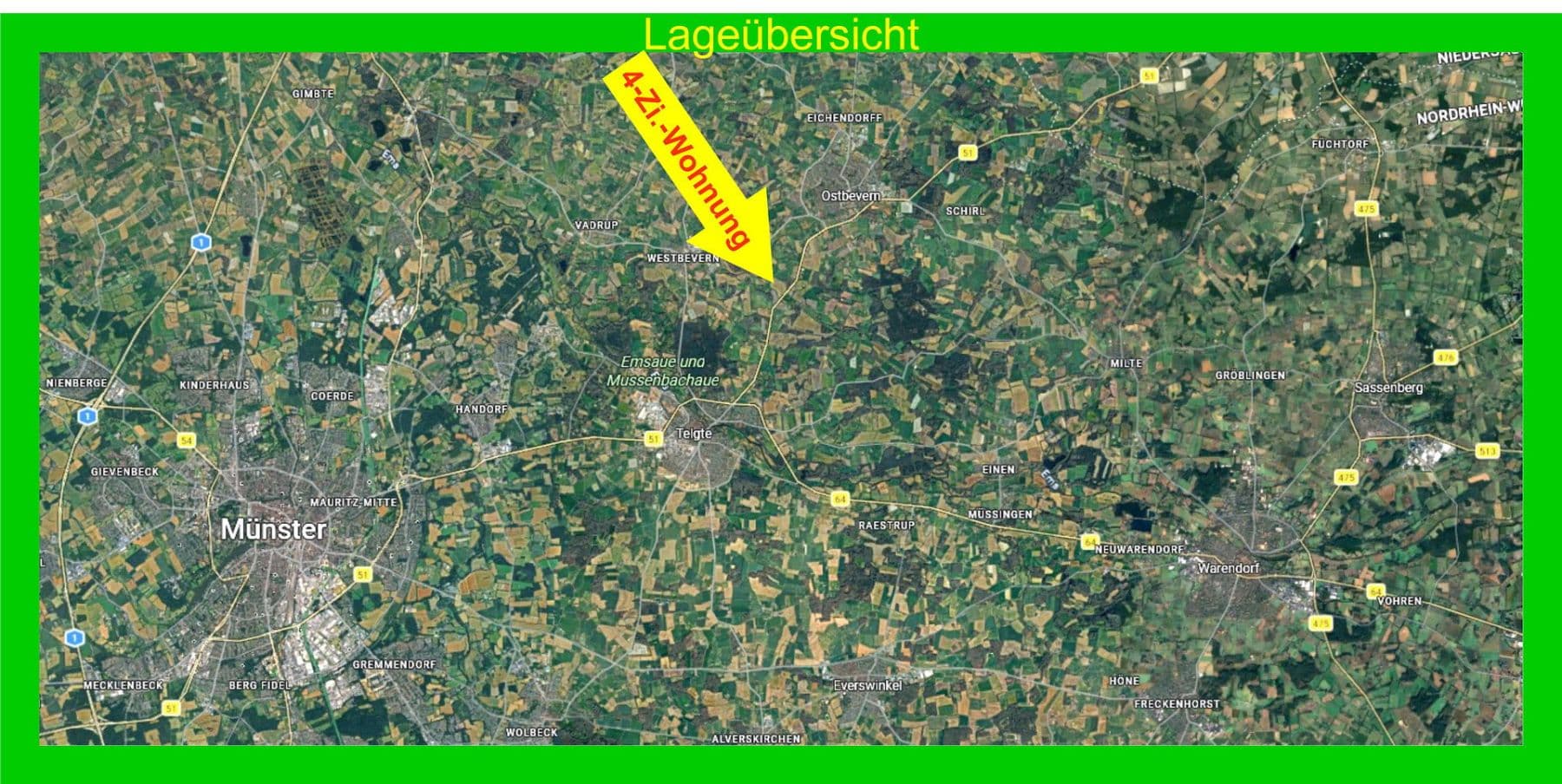 Prenájom bytu 4-izbový 116 m², Ostbevern, Severné Porýnie - Westfálsko Prenájom bytu 4-izbový 116 m², Ostbevern, Severné Porýnie - Westfálsko