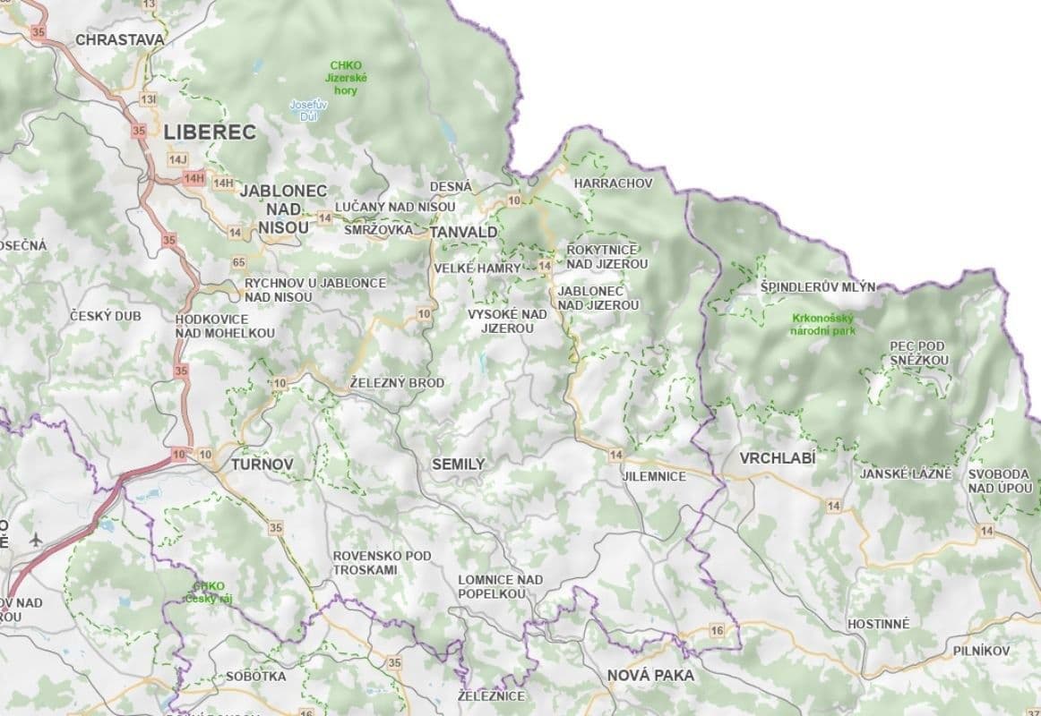 Predaj pozemku 1.358 m², Roztoky u Semil, Liberecký kraj Predaj pozemku 1.358 m², Roztoky u Semil, Liberecký kraj
