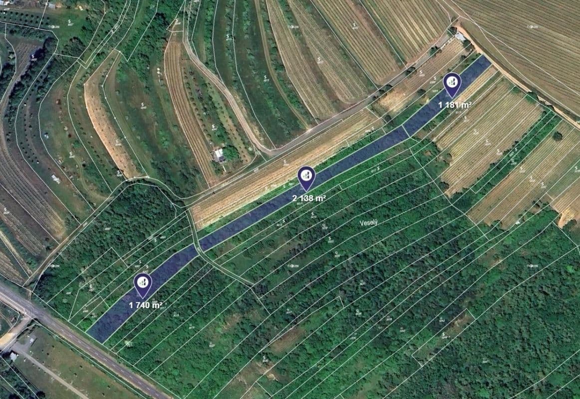 Predaj pozemku 2.530 m², Němčičky, Jihomoravský kraj Predaj pozemku 2.530 m², Němčičky, Jihomoravský kraj