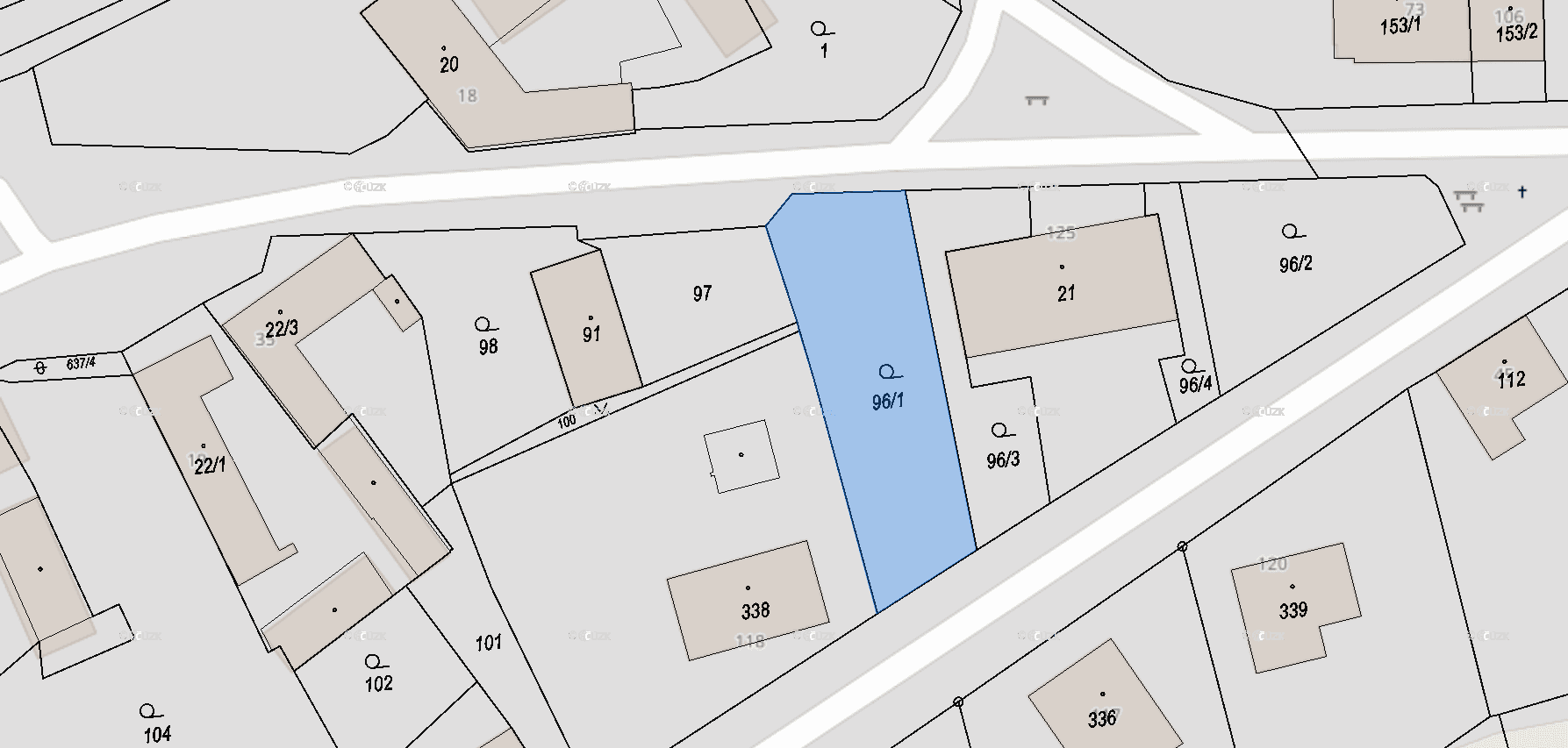 Predaj pozemku 623 m², Sedlec, Kraj Vysočina Predaj pozemku 623 m², Sedlec, Kraj Vysočina