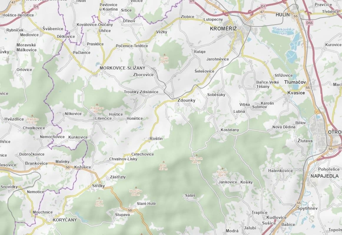 Predaj pozemku 2.269 m², Cetechovice, Zlínský kraj Predaj pozemku 2.269 m², Cetechovice, Zlínský kraj