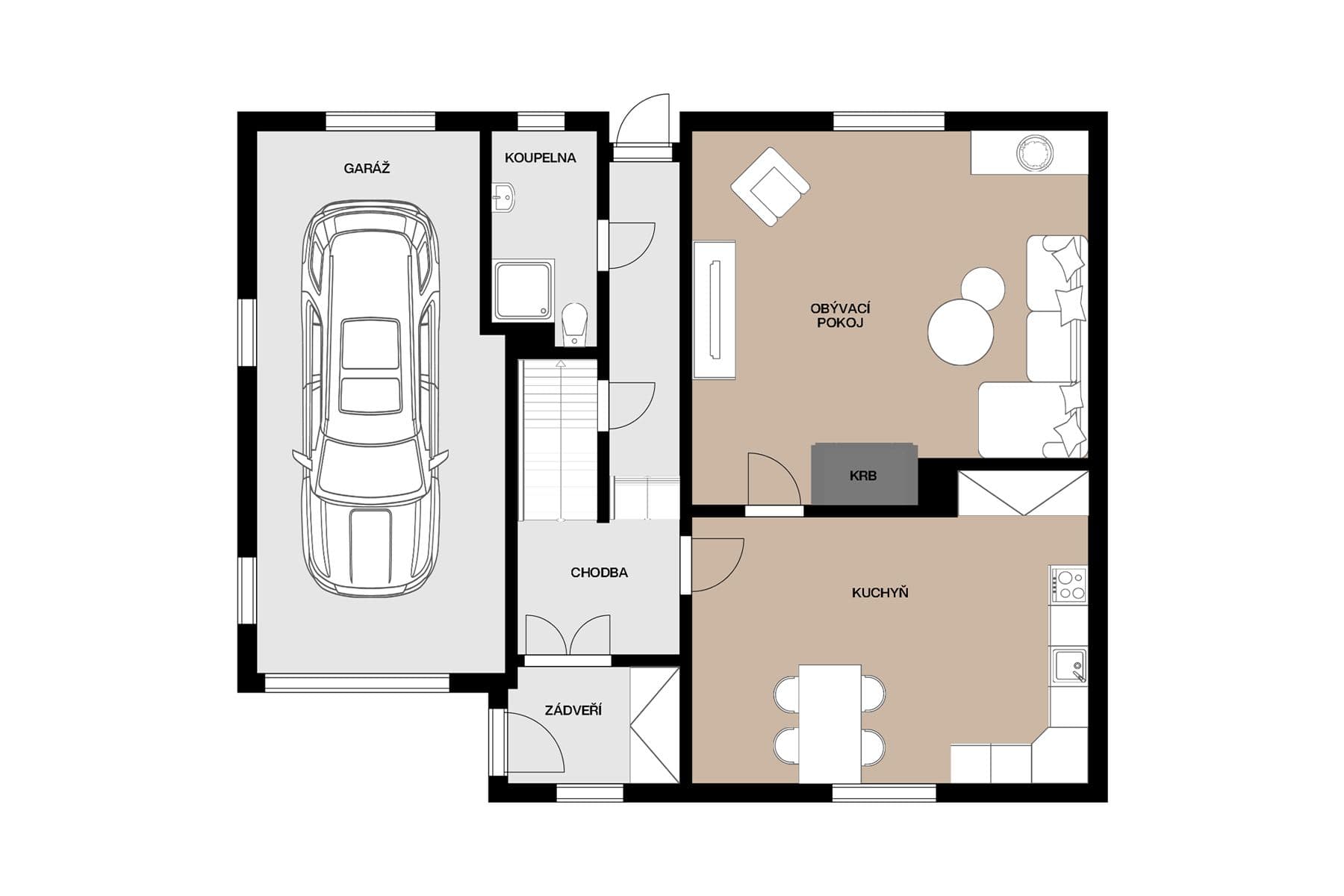 Predaj domu 158 m², pozemek 822 m², Třtinová, Praha, Praha Predaj domu 158 m², pozemek 822 m², Třtinová, Praha, Praha