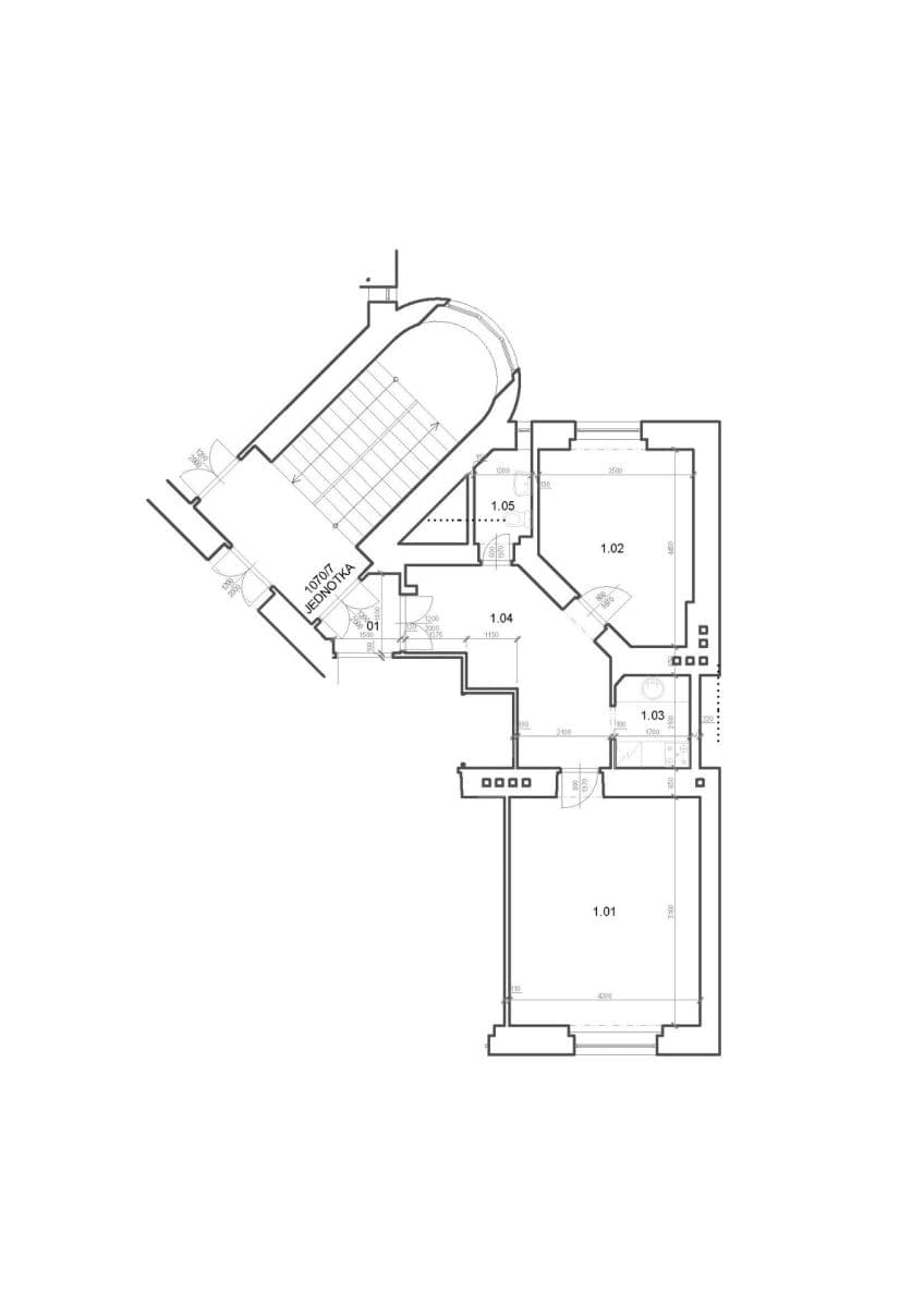Predaj bytu 2-izbový 57 m², U Průhonu, Praha, Praha Predaj bytu 2-izbový 57 m², U Průhonu, Praha, Praha