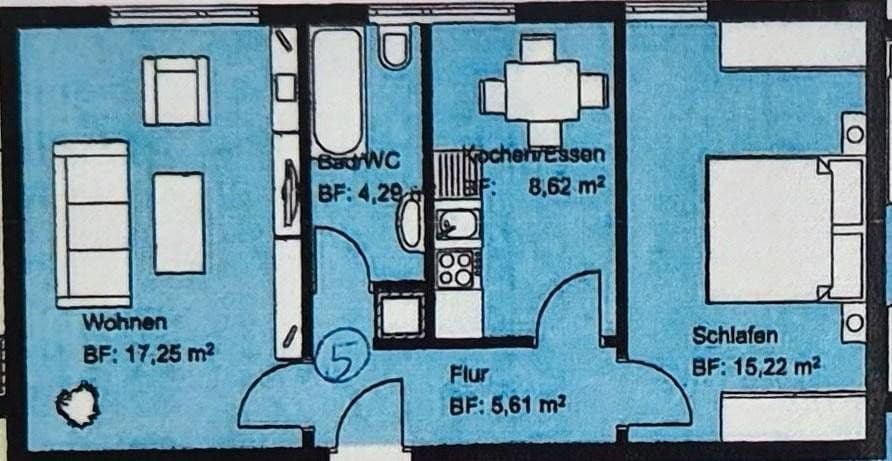 Prenájom bytu 51 m², Gideon-Bacher-Straße 1, Ulm, Bádensko-Wurttembersko Prenájom bytu 51 m², Gideon-Bacher-Straße 1, Ulm, Bádensko-Wurttembersko