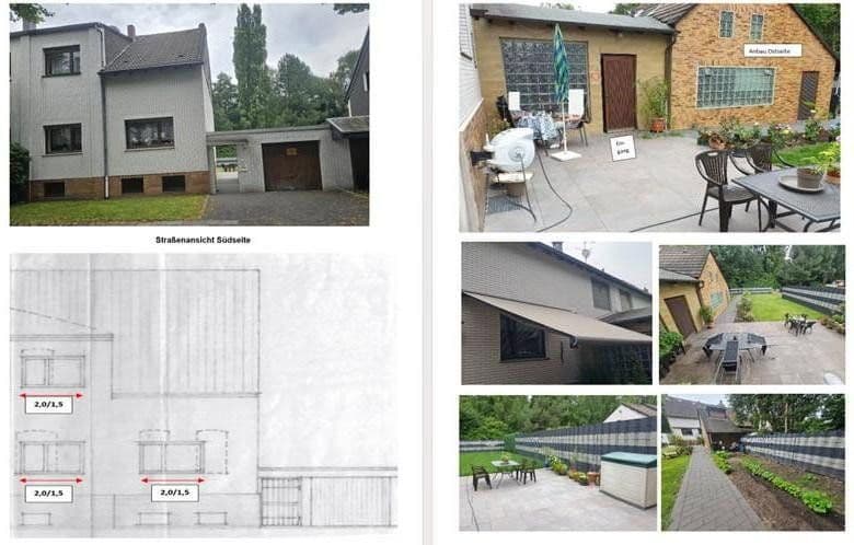 Predaj domu 160 m², pozemek 493 m², Zweigstraße 21, Essen, Severné Porýnie - Westfálsko Predaj domu 160 m², pozemek 493 m², Zweigstraße 21, Essen, Severné Porýnie - Westfálsko