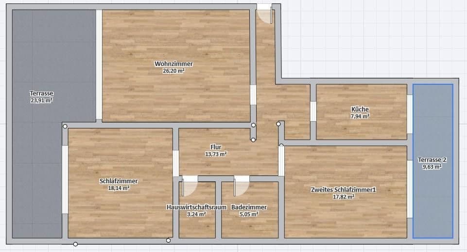 Prenájom bytu 3-izbový 109 m², Kurfürstenwall 9-11, Recklinghausen, Severné Porýnie - Westfálsko Prenájom bytu 3-izbový 109 m², Kurfürstenwall 9-11, Recklinghausen, Severné Porýnie - Westfálsko
