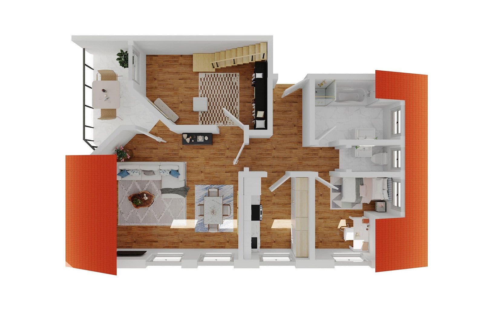 Prenájom bytu 4-izbový 102 m², Tailfinger Strasse 1, Albstadt, Bádensko-Wurttembersko Prenájom bytu 4-izbový 102 m², Tailfinger Strasse 1, Albstadt, Bádensko-Wurttembersko