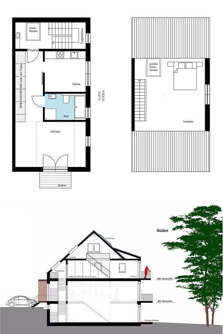 Prenájom bytu 2-izbový 75 m², Bruchköbel, Hesensko Prenájom bytu 2-izbový 75 m², Bruchköbel, Hesensko