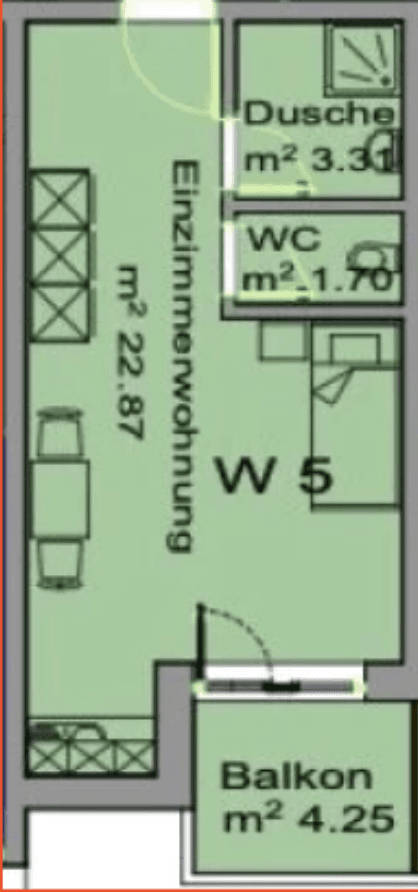 Prenájom bytu 1-izbový 28 m², Langen bei Bregenz, Gschwend 63, Bregenz, Vorarlbersko Prenájom bytu 1-izbový 28 m², Langen bei Bregenz, Gschwend 63, Bregenz, Vorarlbersko