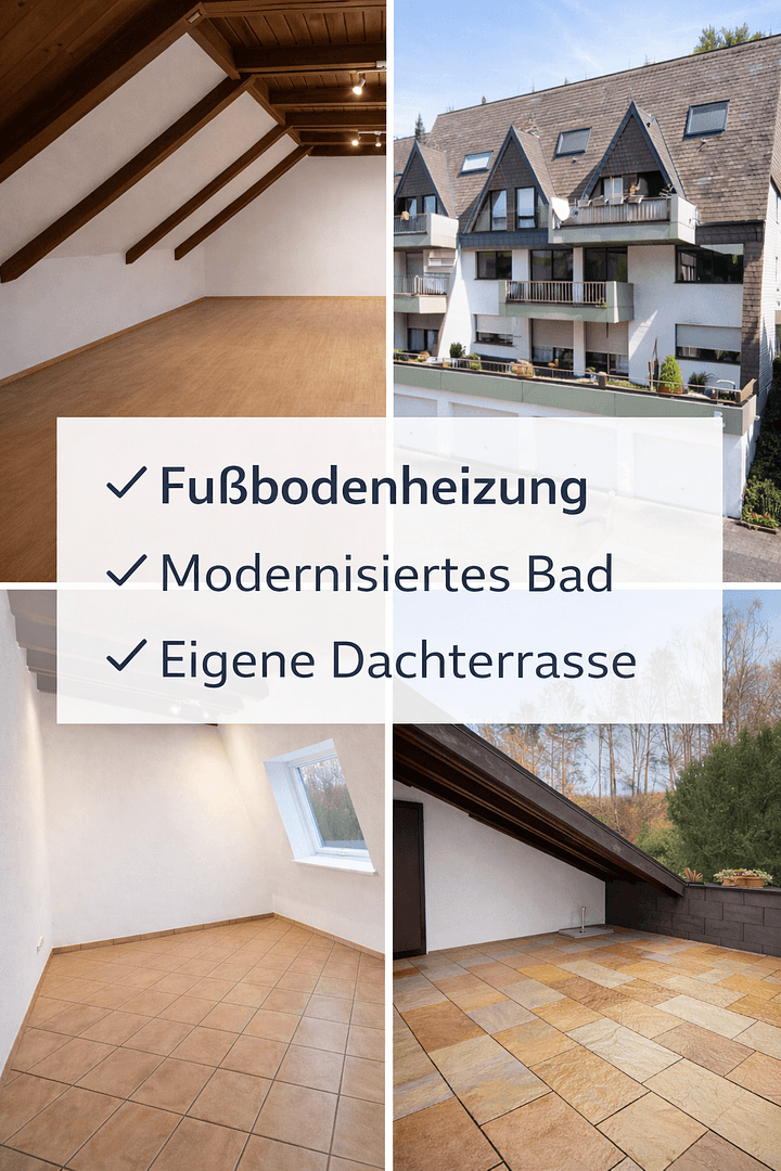 Prenájom bytu 3-izbový 73 m², Hüttemeisterstraße 15, Lüdenscheid, Severné Porýnie - Westfálsko Prenájom bytu 3-izbový 73 m², Hüttemeisterstraße 15, Lüdenscheid, Severné Porýnie - Westfálsko