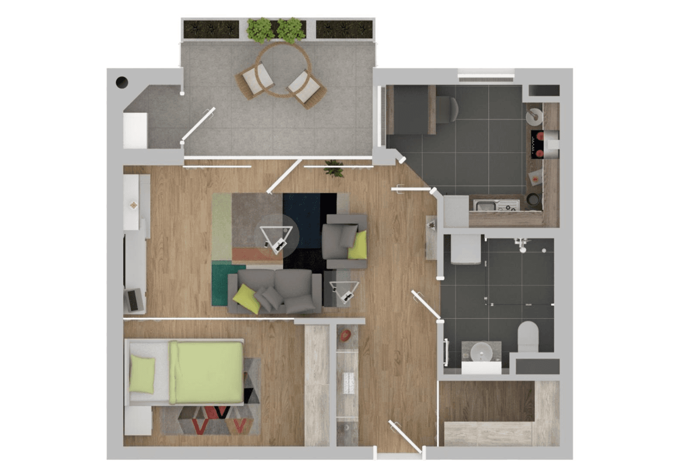 Prenájom bytu 1-izbový 45 m², Rosenweg 1, Bad Bellingen, Bádensko-Wurttembersko Prenájom bytu 1-izbový 45 m², Rosenweg 1, Bad Bellingen, Bádensko-Wurttembersko
