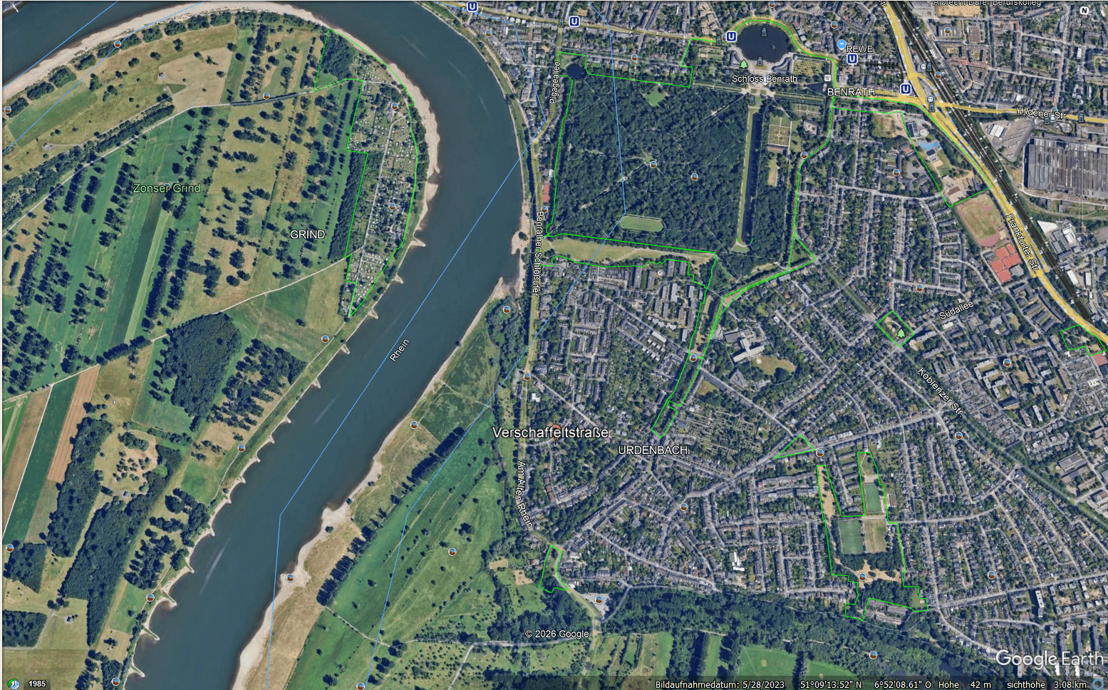 Predaj pozemku 1.646 m², Verschaffeltstr.4, Düsseldorf, Severné Porýnie - Westfálsko Predaj pozemku 1.646 m², Verschaffeltstr.4, Düsseldorf, Severné Porýnie - Westfálsko