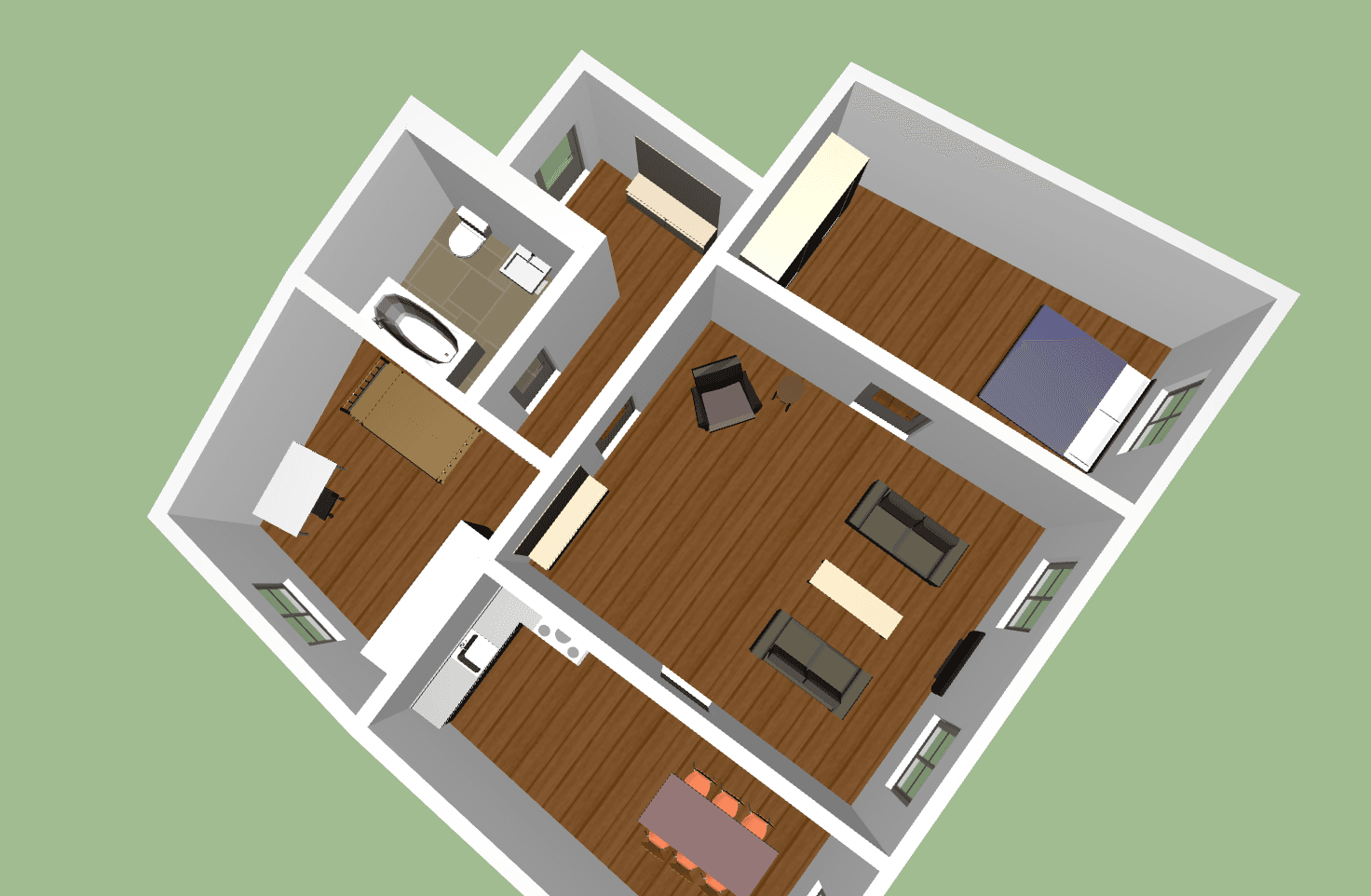 Prenájom bytu 4-izbový 84 m², Fürstenstraße 8, Straubung, Bavorsko Prenájom bytu 4-izbový 84 m², Fürstenstraße 8, Straubung, Bavorsko