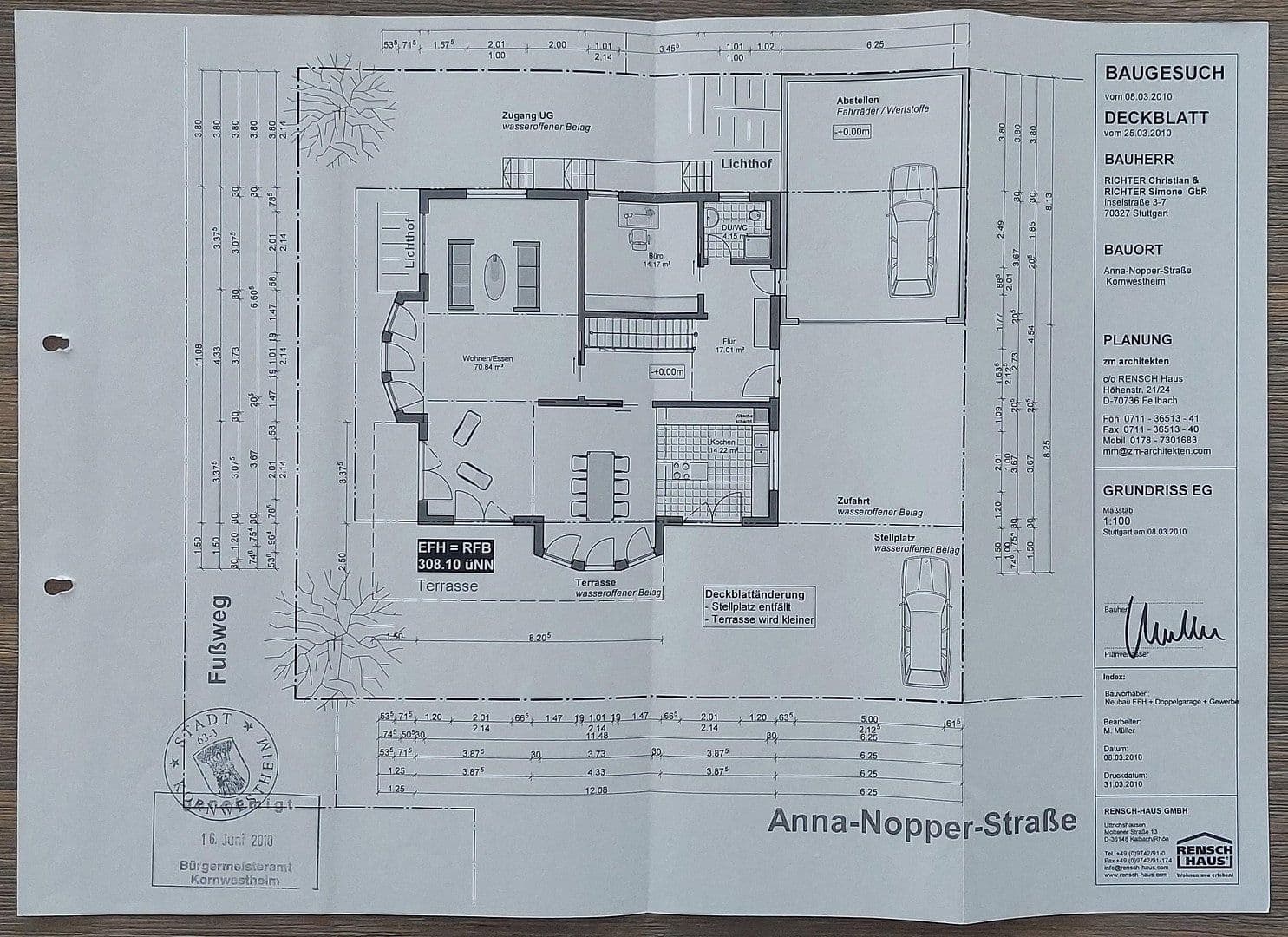 Predaj domu 334 m², pozemek 476 m², Anna-Nopper-Str. 17, Kornwestheim, Bádensko-Wurttembersko Predaj domu 334 m², pozemek 476 m², Anna-Nopper-Str. 17, Kornwestheim, Bádensko-Wurttembersko