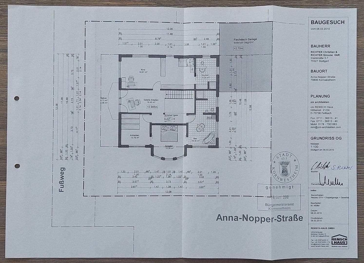 Predaj domu 334 m², pozemek 476 m², Anna-Nopper-Str. 17, Kornwestheim, Bádensko-Wurttembersko Predaj domu 334 m², pozemek 476 m², Anna-Nopper-Str. 17, Kornwestheim, Bádensko-Wurttembersko