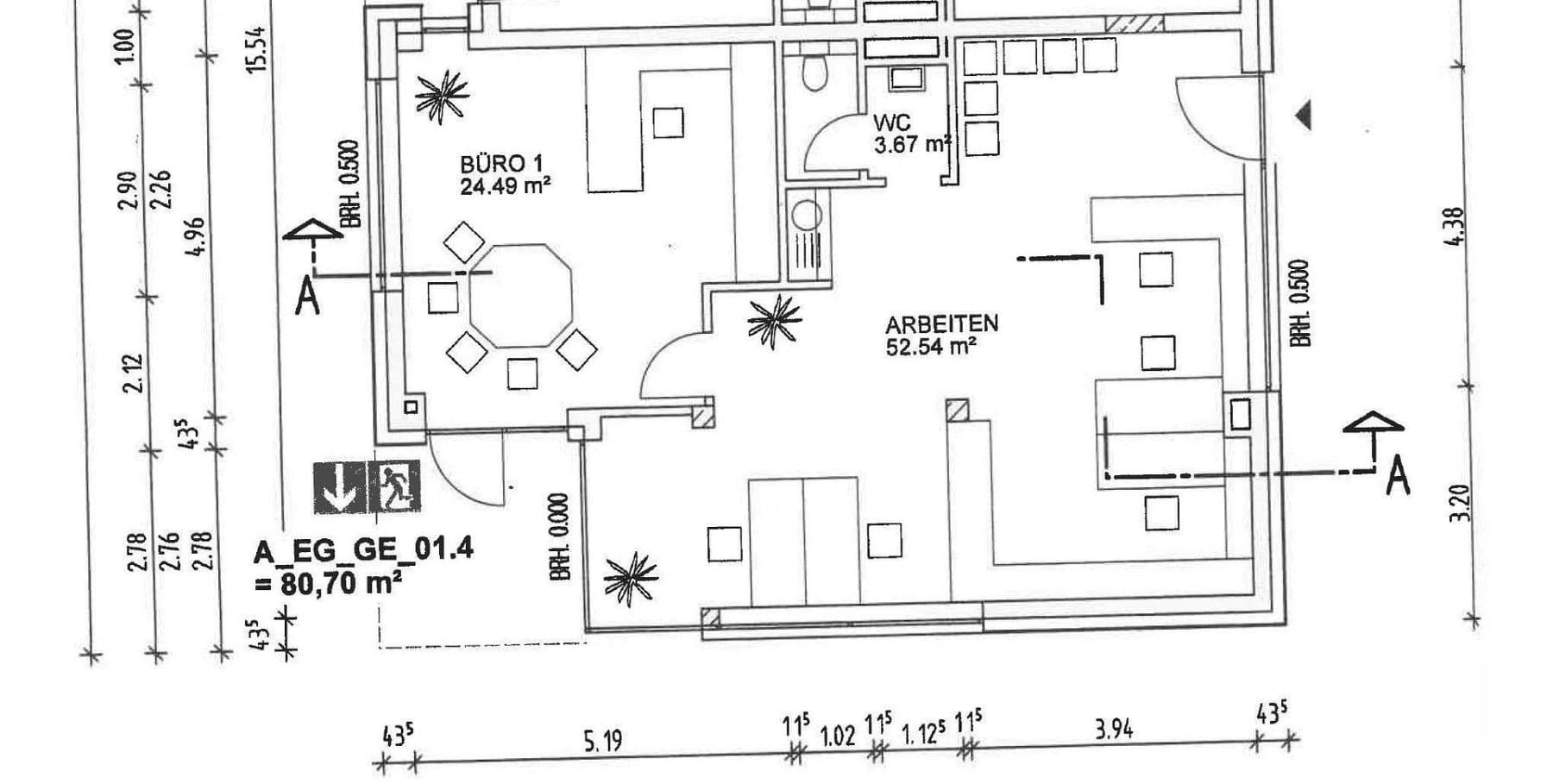 Prenájom kancelárie 81 m², Walther-Rathenau-Str. 30, Bielefeld, Severné Porýnie - Westfálsko Prenájom kancelárie 81 m², Walther-Rathenau-Str. 30, Bielefeld, Severné Porýnie - Westfálsko