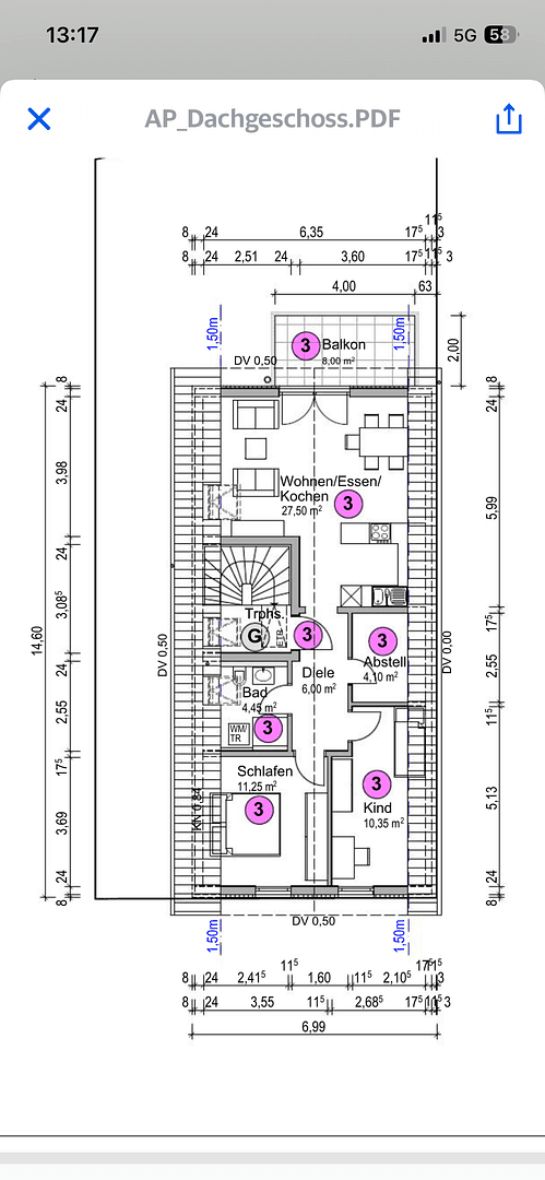 Prenájom bytu 3-izbový 65 m², Schillerstraße 32, Eislingen/Fils, Bádensko-Wurttembersko Prenájom bytu 3-izbový 65 m², Schillerstraße 32, Eislingen/Fils, Bádensko-Wurttembersko