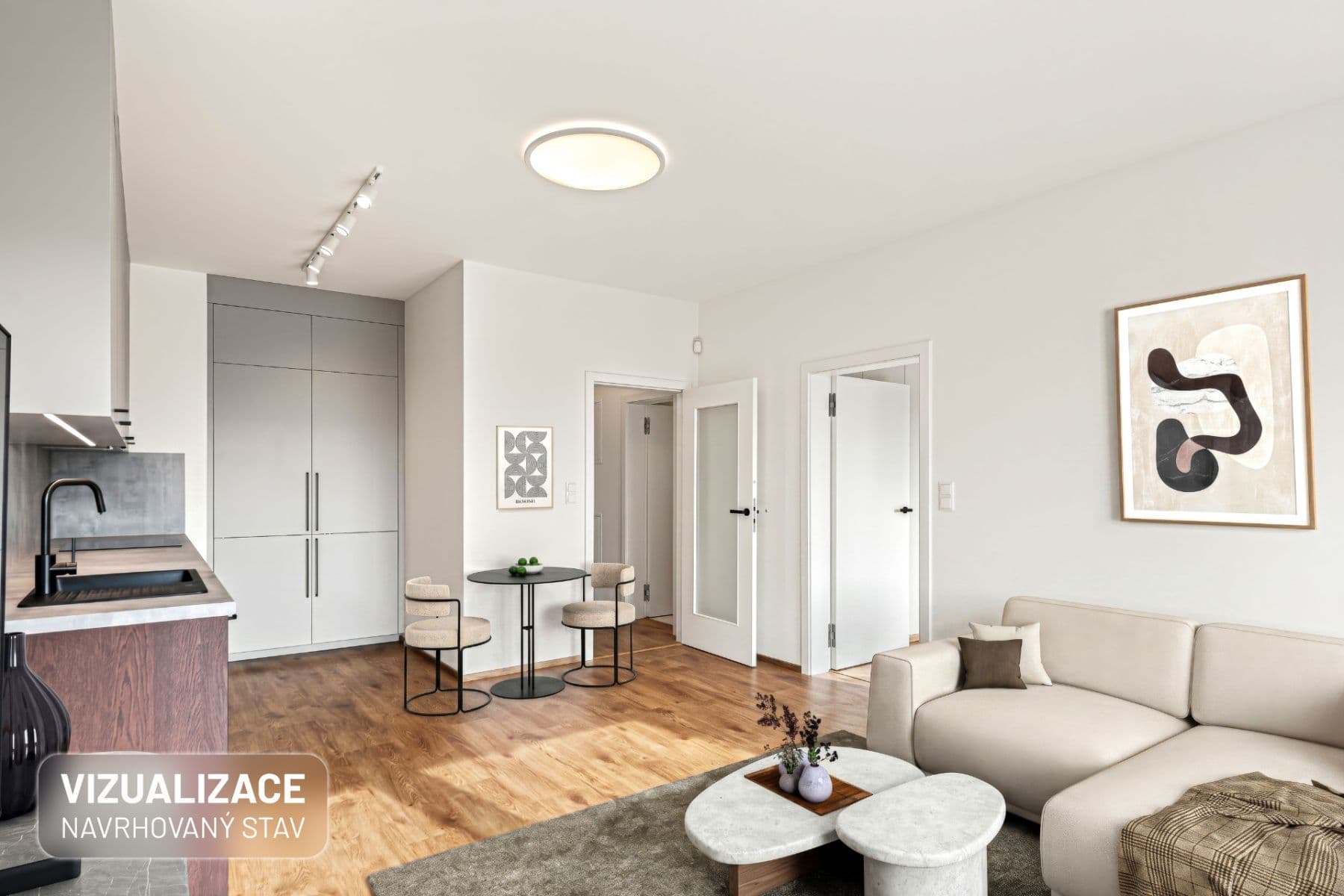 Prenájom bytu 2-izbový 48 m², Poděbradská, Praha, Praha Prenájom bytu 2-izbový 48 m², Poděbradská, Praha, Praha