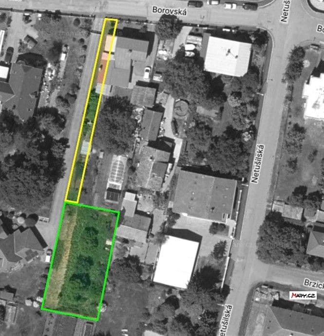 Predaj pozemku 853 m², Borovská, Praha, Praha Predaj pozemku 853 m², Borovská, Praha, Praha