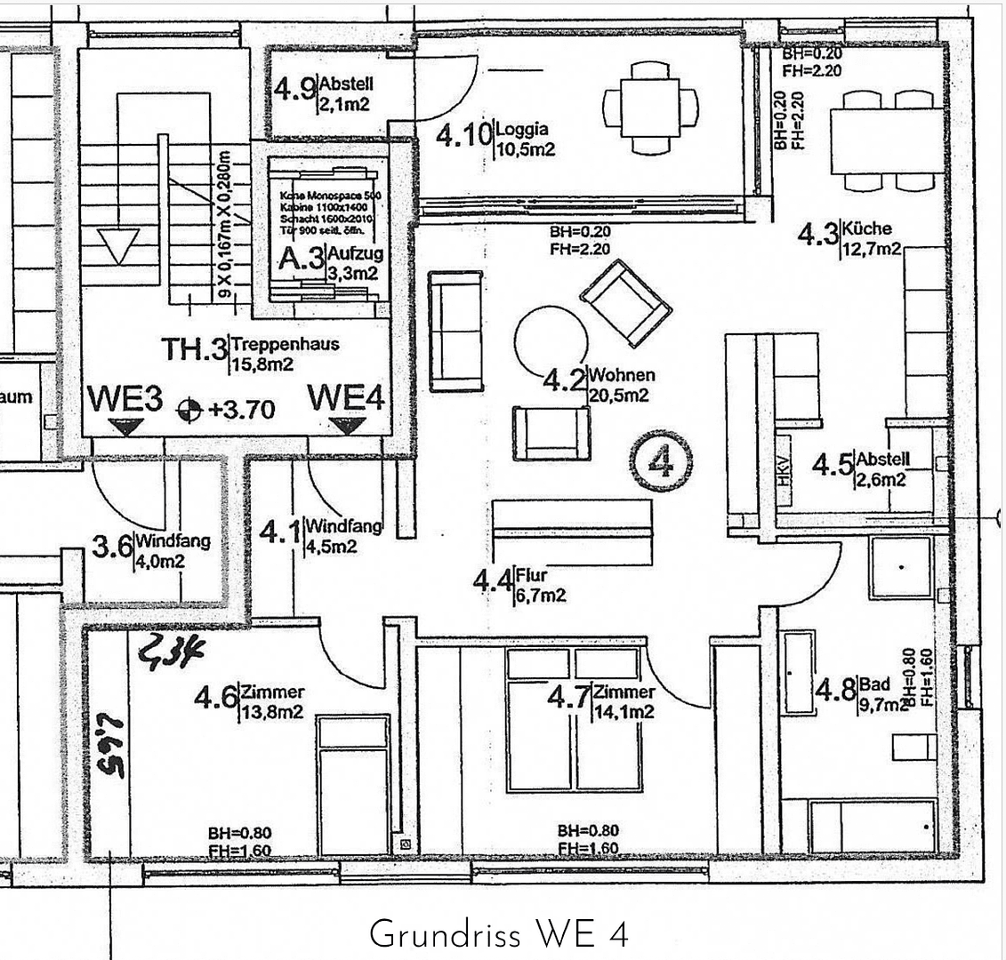 Prenájom bytu 3-izbový 92 m², Schwerin, Meklenbursko-Predpomoransko Prenájom bytu 3-izbový 92 m², Schwerin, Meklenbursko-Predpomoransko