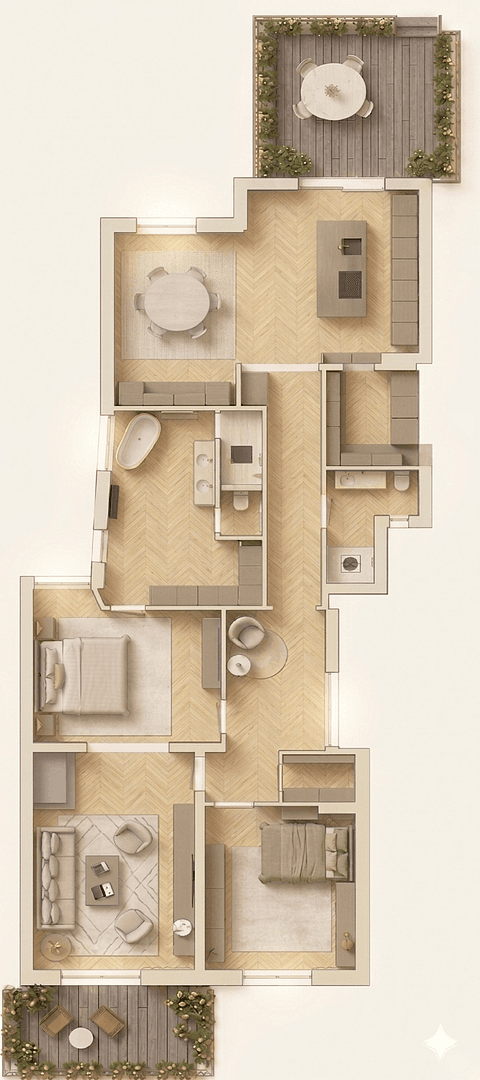 Predaj bytu 4-izbový 178 m², Hamburg, Hamburg Predaj bytu 4-izbový 178 m², Hamburg, Hamburg