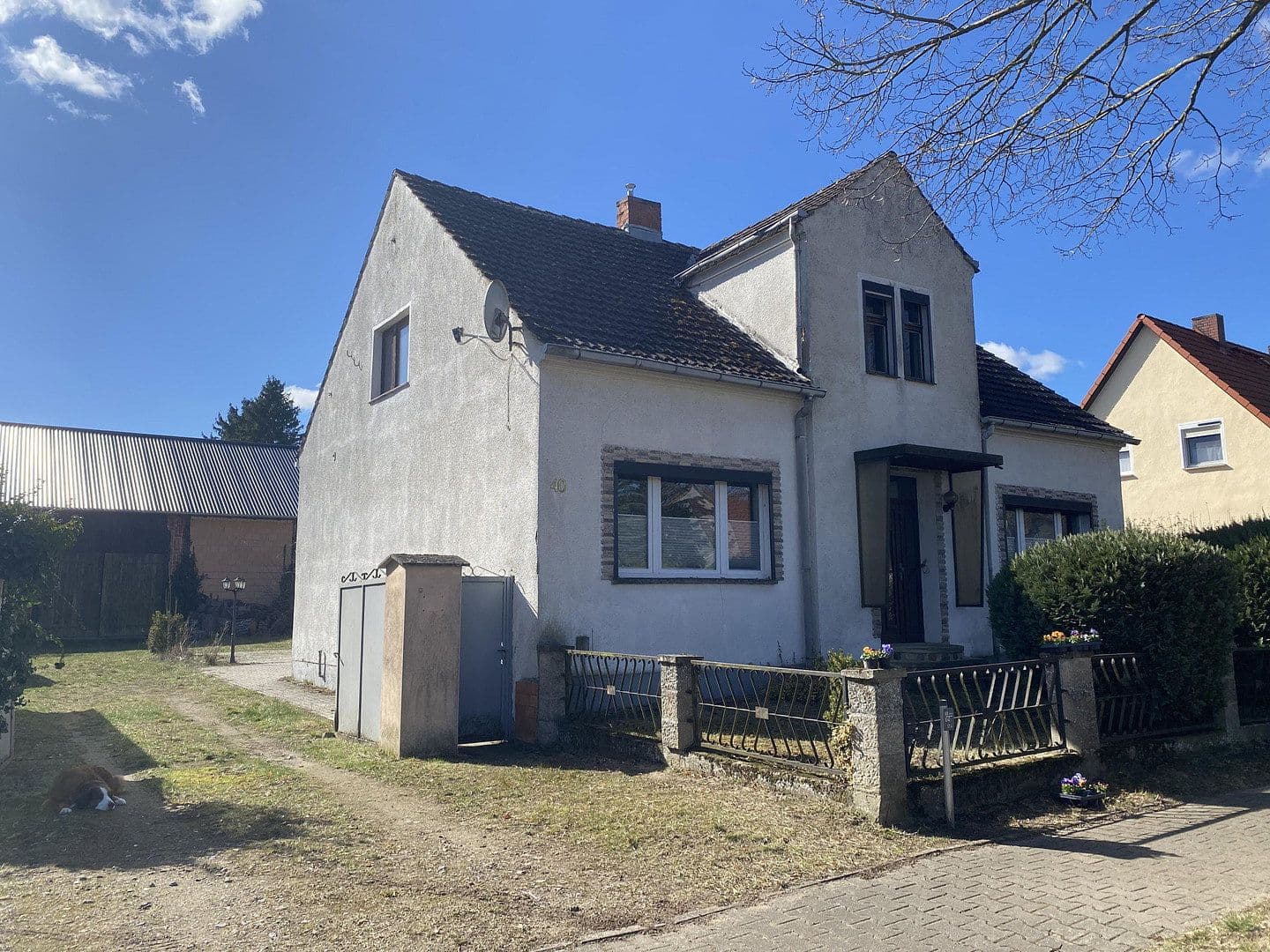 Predaj domu 210 m², pozemek 5.594 m², Klosterwalder Dorfstraße 40, Templin, Brandenbursko Predaj domu 210 m², pozemek 5.594 m², Klosterwalder Dorfstraße 40, Templin, Brandenbursko