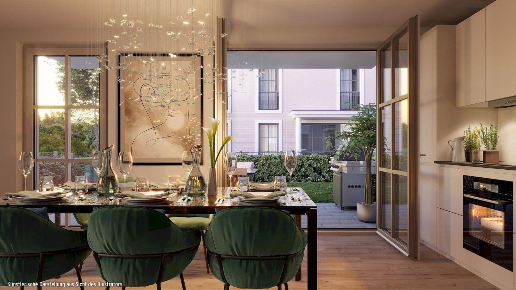 Predaj bytu 3-izbový 79 m², Bauweberstraße 1c, München Forstenried, Bavorsko Predaj bytu 3-izbový 79 m², Bauweberstraße 1c, München Forstenried, Bavorsko