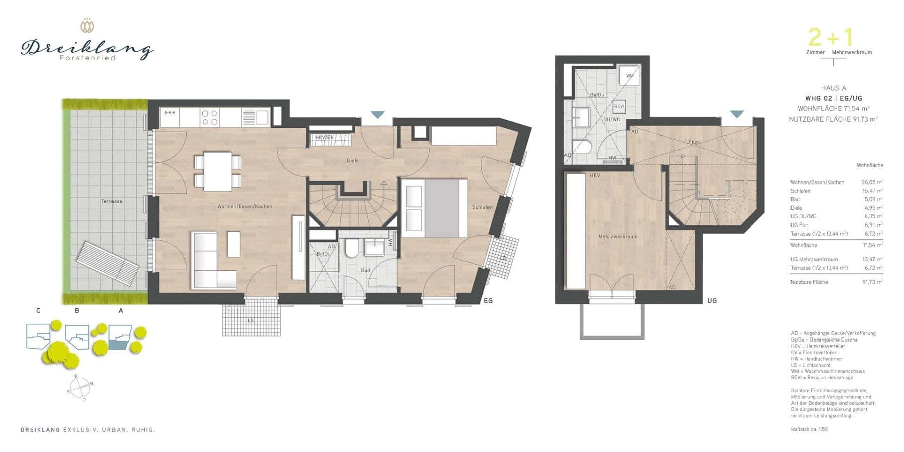 Predaj bytu 3-izbový 79 m², Bauweberstraße 1c, München Forstenried, Bavorsko Predaj bytu 3-izbový 79 m², Bauweberstraße 1c, München Forstenried, Bavorsko
