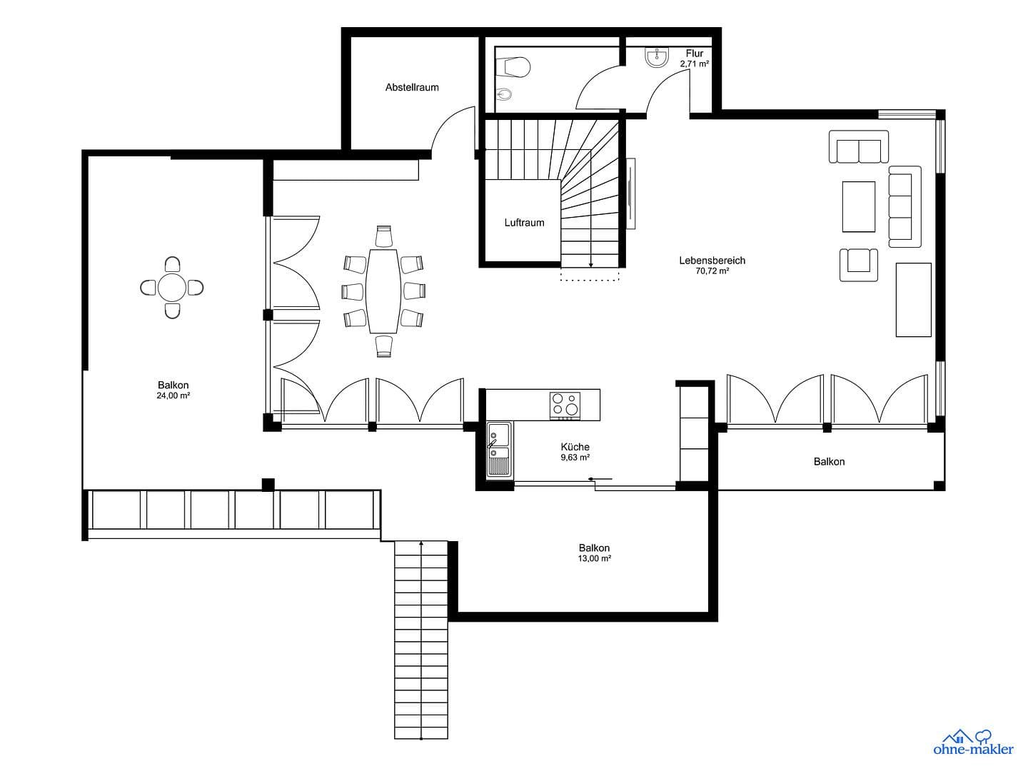 Predaj domu 216 m², pozemek 1.200 m², Oberwesel, Porýnie-Falcko Predaj domu 216 m², pozemek 1.200 m², Oberwesel, Porýnie-Falcko