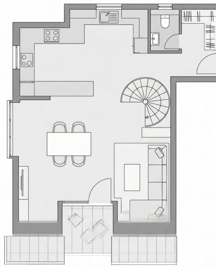 Prenájom bytu 3-izbový 80 m², Korntal-Münchingen, Bádensko-Wurttembersko Prenájom bytu 3-izbový 80 m², Korntal-Münchingen, Bádensko-Wurttembersko