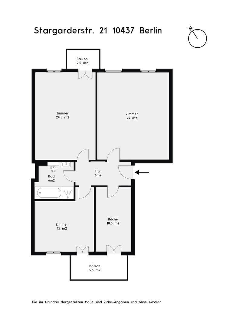 Predaj bytu 3-izbový 95 m², Stargarderstr. 21, Berlin, Berlín Predaj bytu 3-izbový 95 m², Stargarderstr. 21, Berlin, Berlín